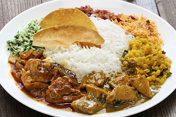 Rice and curry